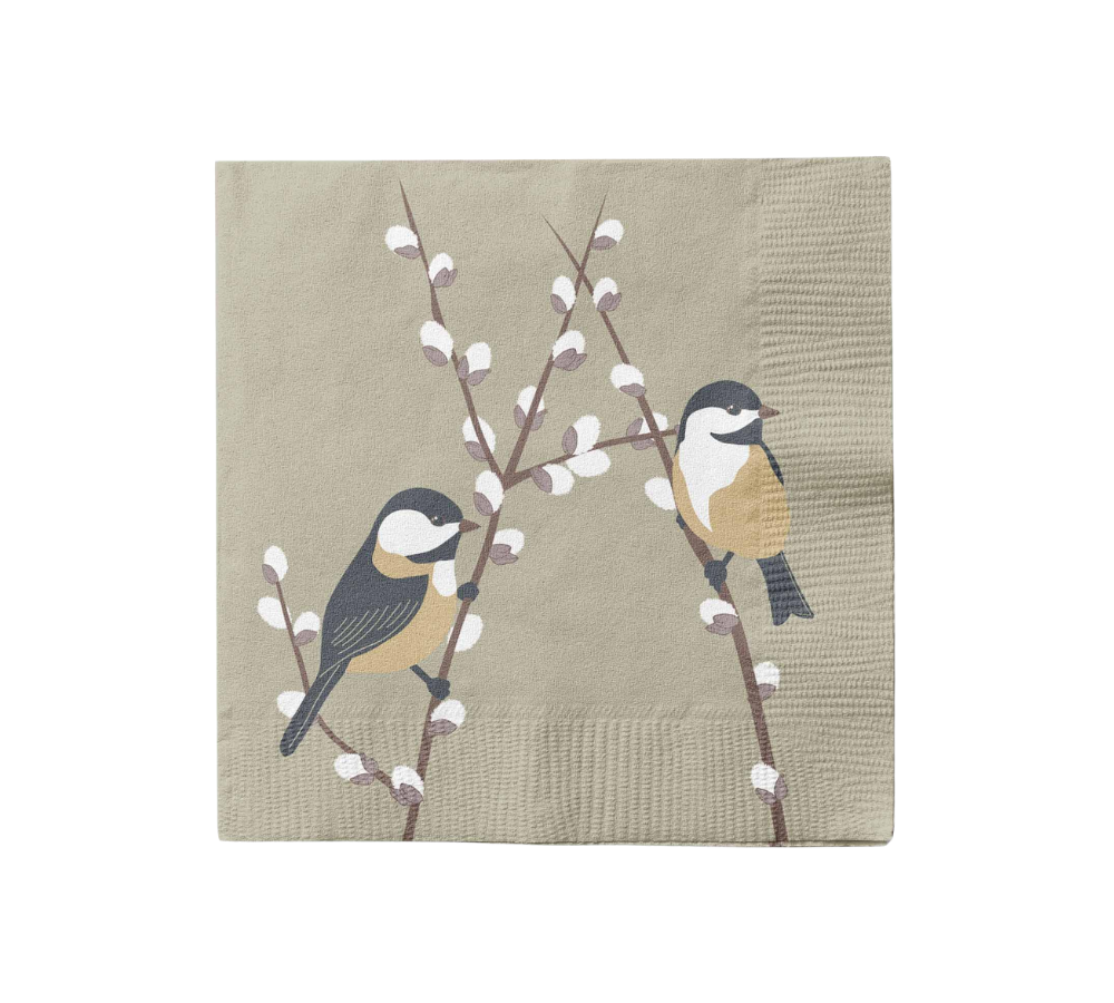 Natural Spring servietter - 20 stk